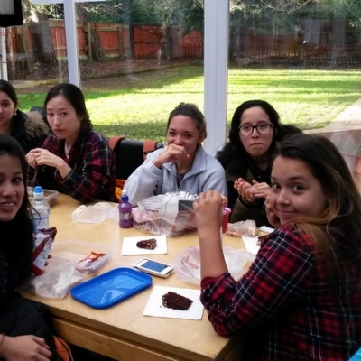 Inglaterra 2015 - Almorzando en la Escuela